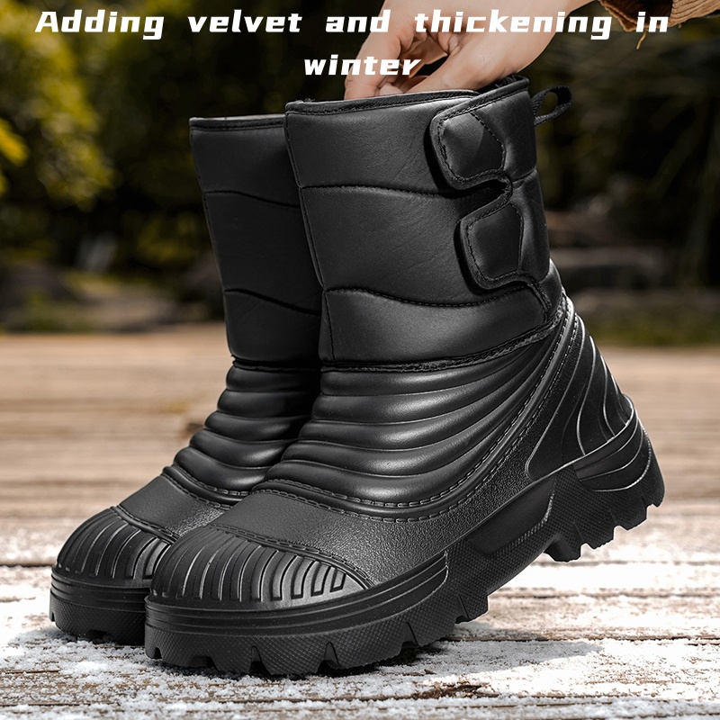 New men's winter snow boots th - Waterproof Winter Boot ulasan dan harga