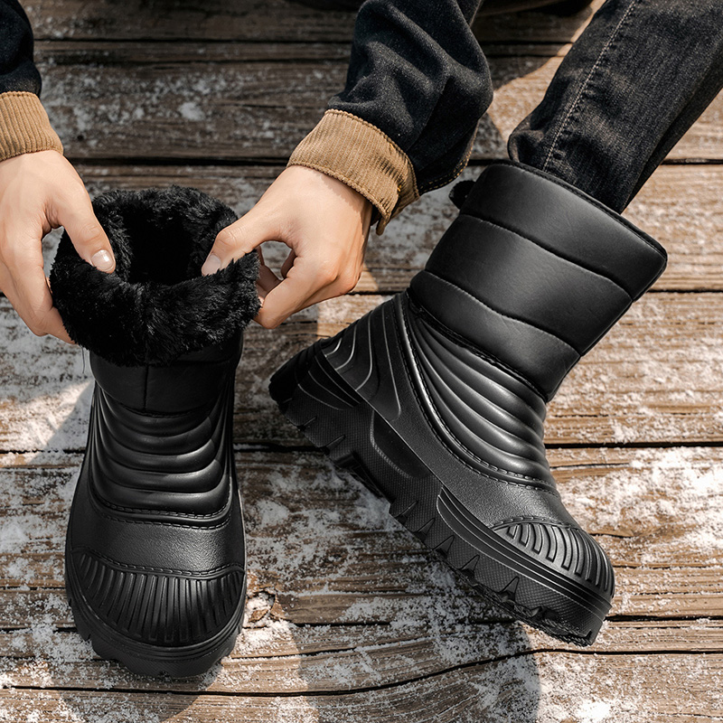 New men's winter snow boots th - Waterproof Winter Boot ulasan dan harga