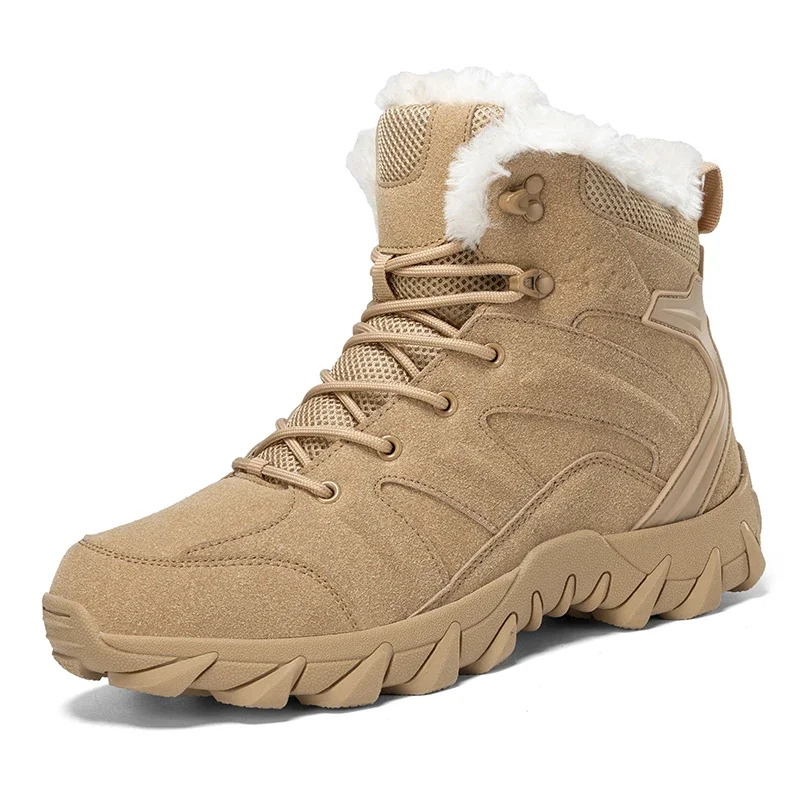 Men Winter Tactical Boots Lace - Waterproof Winter Boot ulasan dan harga