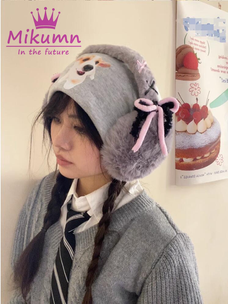 Mikumn Harajuku Y2k Cute Sweet - Earmuffs Foldable ulasan dan harga