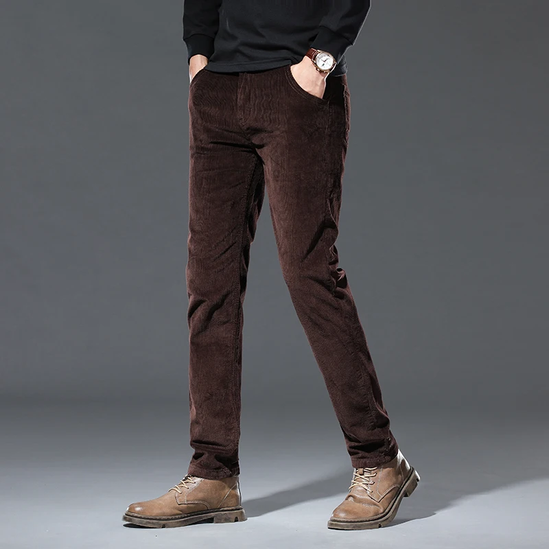 Winter New Men's Corduroy Flee - Corduroy Pant Warm ulasan dan harga