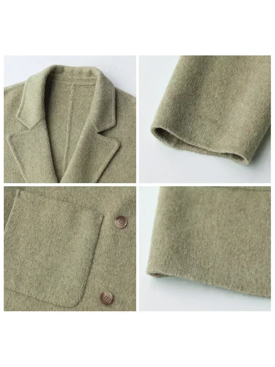 CHIC VEN Women's Woolen Coats  - Down Jacket Packable ulasan dan harga