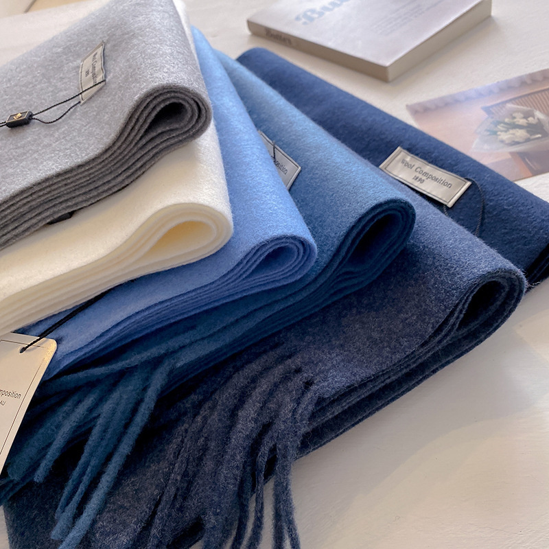 2024 Winter Wool Scarf For Wom - Cashmere Pashmina Wrap ulasan dan harga